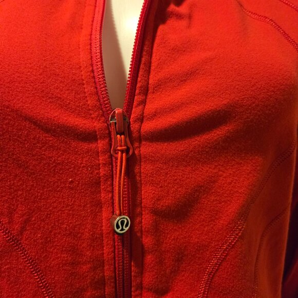 Lululemon In Stride Jacket Currant Red 8 - Picture 4 of 7